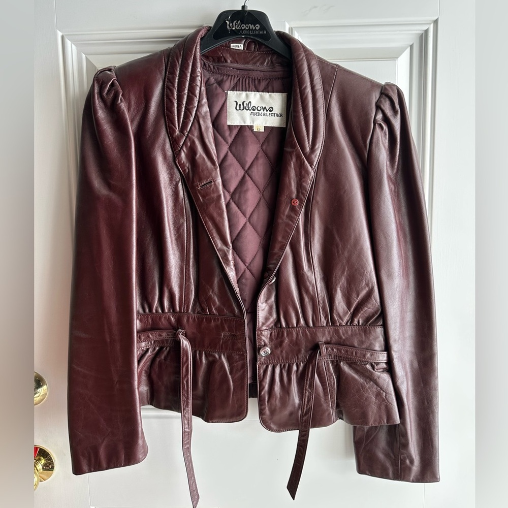 Vintage Women’s Leather Jacket